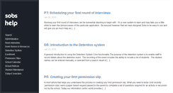 Desktop Screenshot of help.sobs.com.au