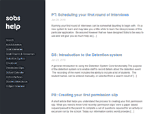 Tablet Screenshot of help.sobs.com.au